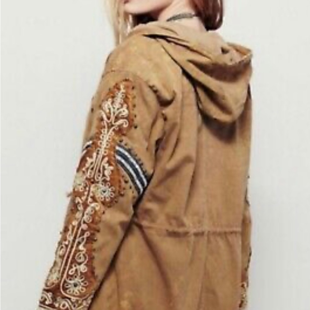 Free people parka coat XS like new